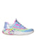 A Multicolour Sneakers from Skechers in size 7Y for girl. (Front View)