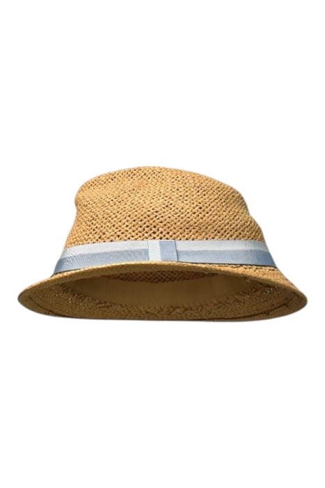 A Beige Sun Hats from Bonpoint in size 5T for girl. (Back View)
