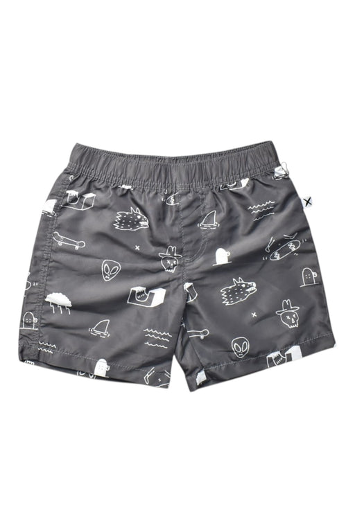 A Grey Shorts from Minti in size 7Y for boy. (Front View)