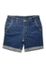 A Blue Shorts from Little Horn in size 8Y for girl. (Front View)