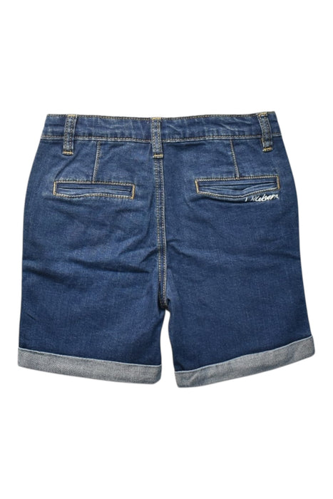A Blue Shorts from Little Horn in size 8Y for girl. (Back View)