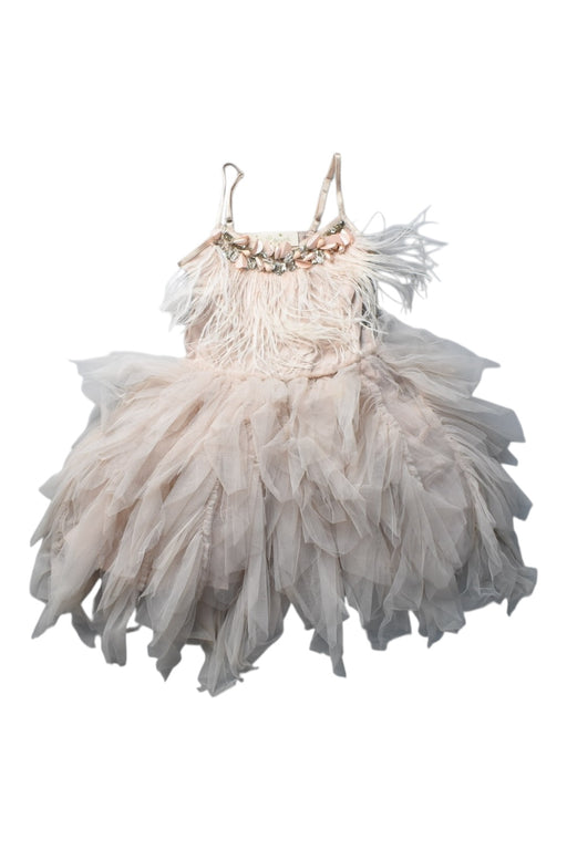 A Ivory Sleeveless Dresses from Tutu Du Monde in size 2T for girl. (Front View)