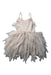 A Ivory Sleeveless Dresses from Tutu Du Monde in size 2T for girl. (Back View)