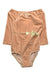 A Peach Leotards from Atsuyo et Akiko in size 2T for girl. (Back View)