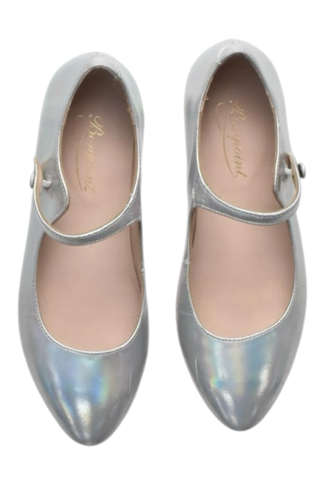 A Metallic Flats from Bonpoint in size 6T for girl. (Back View)