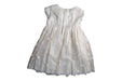 A Ivory Short Sleeve Dresses from Bonpoint in size 6T for girl. (Back View)
