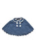 A Blue Capes & Ponchos from Kladskap in size 18-24M for girl. (Front View)
