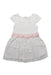 A White Short Sleeve Dresses from Peter Morrissey Kids in size 3T for girl. (Front View)