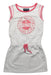 A Grey Sleeveless Dresses from True Religion in size 4T for girl. (Front View)