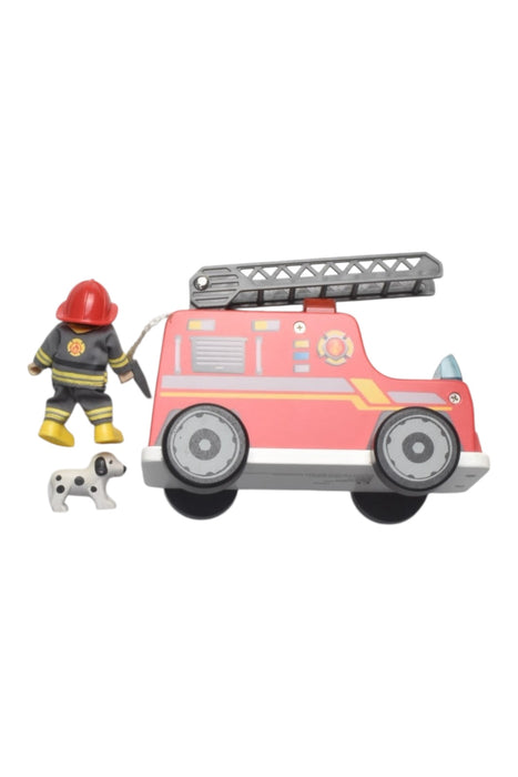 A Multicolour Cars Trucks Trains & Remote Control from Hape in size O/S for boy. (Back View)