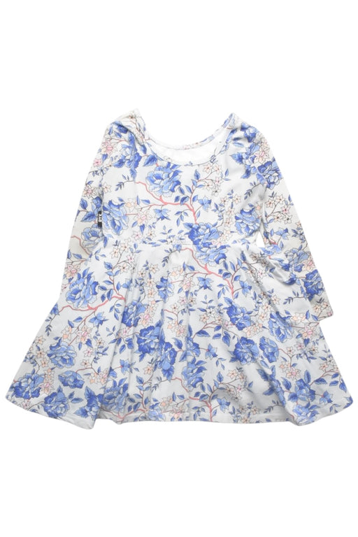 A Multicolour Long Sleeve Dresses from Rock Your Kid in size 3T for girl. (Front View)