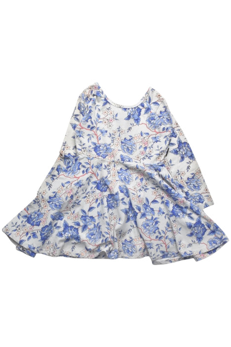 A Multicolour Long Sleeve Dresses from Rock Your Kid in size 3T for girl. (Back View)