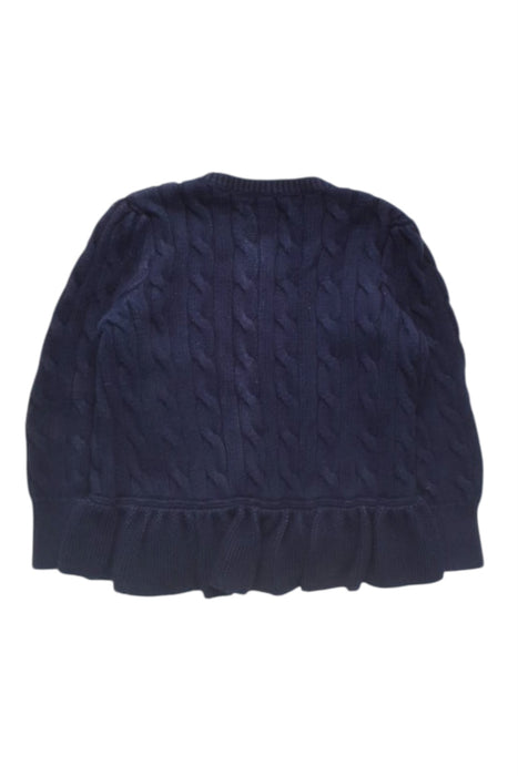 A Navy Cardigans from Polo Ralph Lauren in size 2T for girl. (Back View)