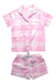 A Pink Pyjama Sets from Peter Alexander in size 3T for girl. (Front View)