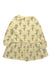 A Yellow Long Sleeve Dresses from Seed in size 3T for girl. (Back View)