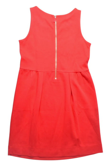 A Red Sleeveless Dresses from Crewcuts in size 10Y for girl. (Back View)