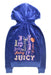 A Blue Lightweight Jackets from Juicy Couture in size 6T for girl. (Back View)
