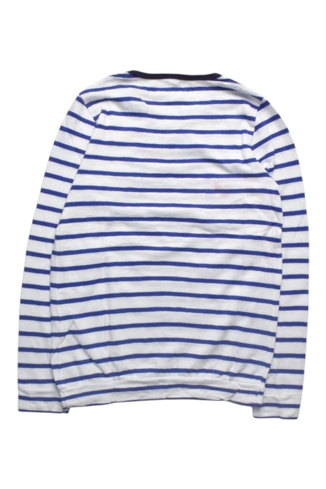 A White Long Sleeve Tops from Petit Bateau in size 8Y for girl. (Back View)