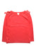 A Red Long Sleeve Tops from Crewcuts in size 6T for girl. (Front View)