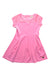 A Pink Short Sleeve Dresses from Juicy Couture in size 7Y for girl. (Front View)