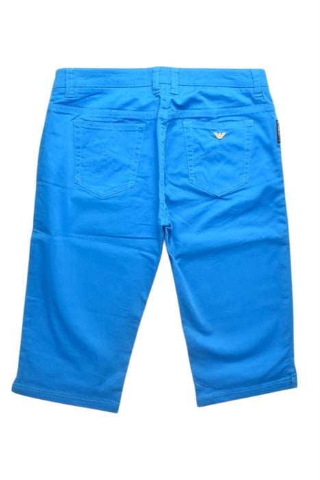 A Blue Shorts from Armani in size 12Y for boy. (Back View)
