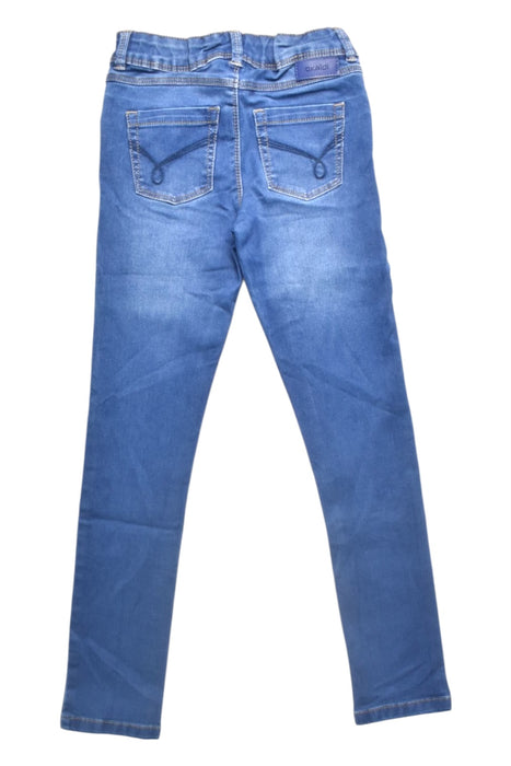 A Blue Jeans from Okaïdi in size 9Y for girl. (Back View)