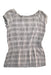 A Grey Sleeveless Tops from Bonpoint in size 4T for girl. (Back View)