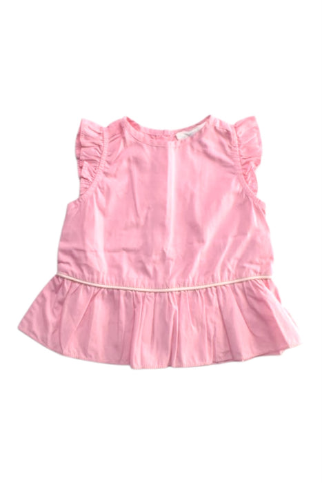 A Pink Short Sleeve Dresses from Marie Chantal in size 3-6M for girl. (Front View)