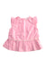 A Pink Short Sleeve Dresses from Marie Chantal in size 3-6M for girl. (Front View)
