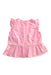 A Pink Short Sleeve Dresses from Marie Chantal in size 3-6M for girl. (Back View)