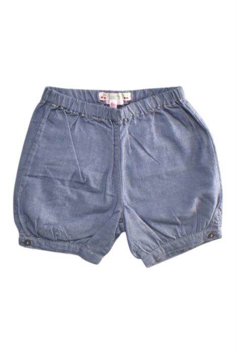 A Blue Bloomers from Bonpoint in size 3-6M for girl. (Front View)
