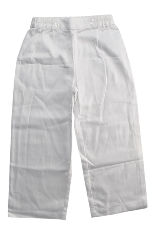 A White Casual Pants from Nicholas & Bears in size 4T for girl. (Front View)