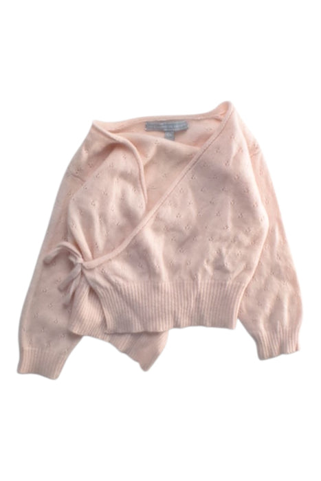 A Pink Cardigans from Caramel au Sucre in size 3-6M for girl. (Front View)