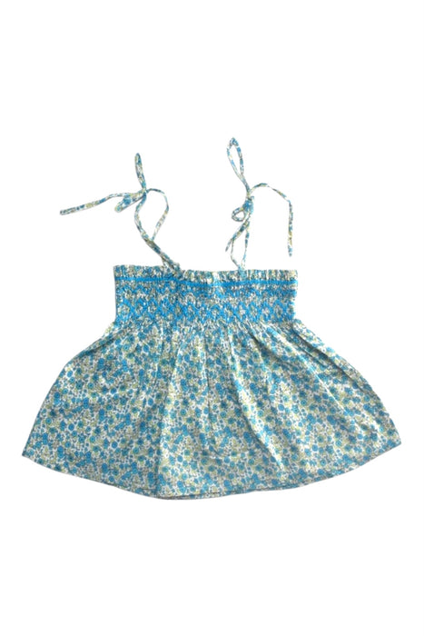 A Blue Sleeveless Tops from C de C by Cordelia de Castellane in size 4T for girl. (Back View)