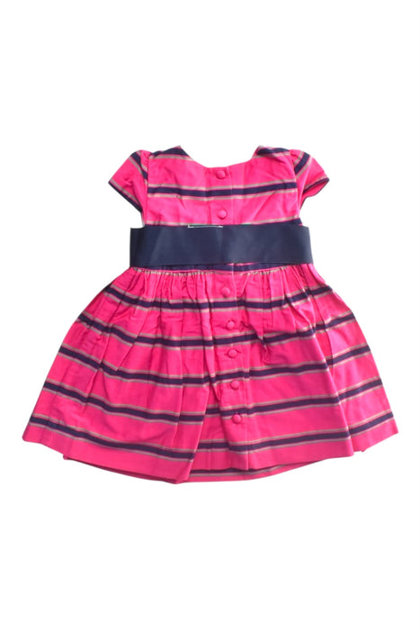 A Pink Short Sleeve Dresses from Ralph Lauren in size 6-12M for girl. (Back View)