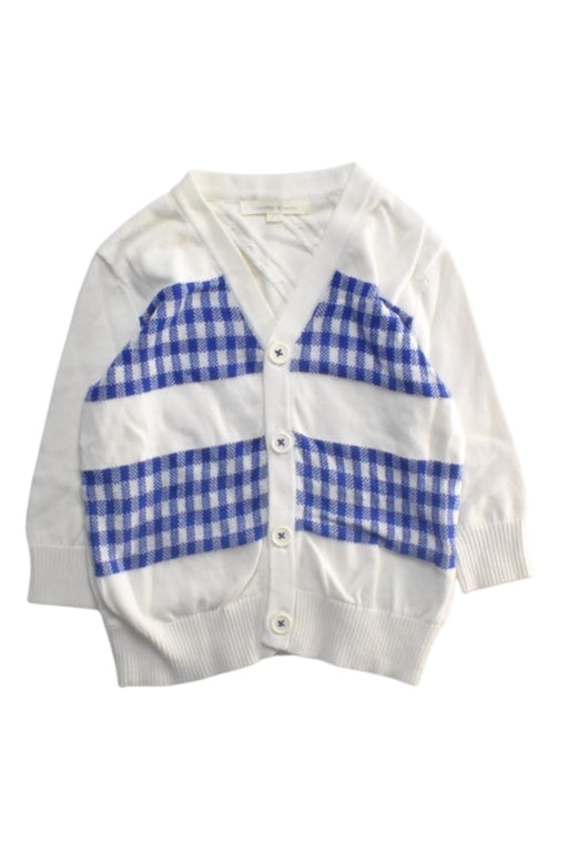 A White Cardigans from Nicholas & Bears in size 6-12M for boy. (Front View)