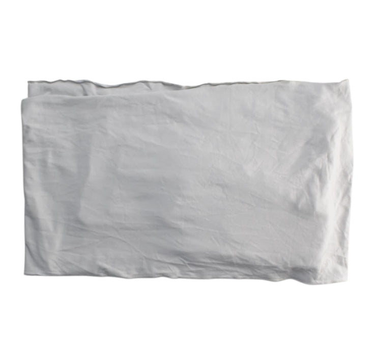 A White Baby Carriers from Chekoh in size Newborn for boy. (Back View)