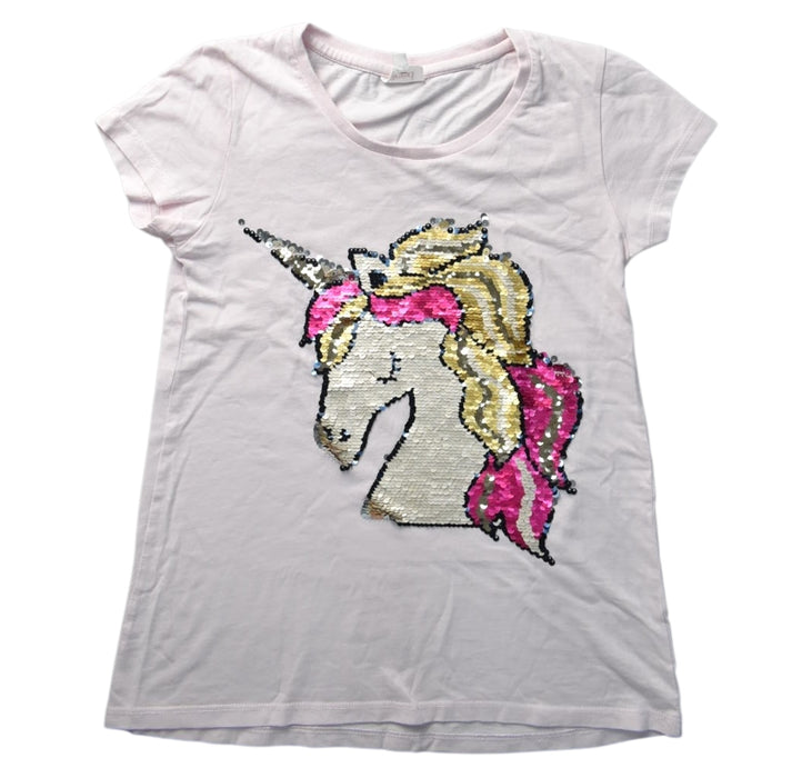 A Multicolour Short Sleeve Tops from Seed in size 10Y for girl. (Front View)