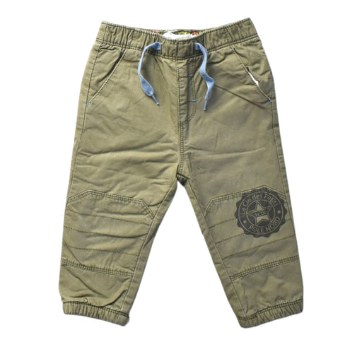 A Green Casual Pants from La Compagnie des Petits in size 6-12M for boy. (Front View)