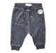 A Black Casual Pants from La Compagnie des Petits in size 3-6M for boy. (Front View)