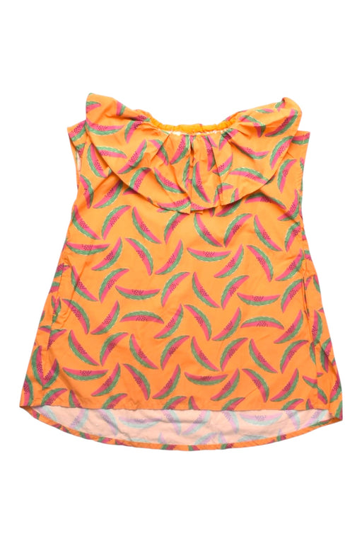 A Multicolour Sleeveless Tops from Ocean & Ground in size 5T for girl. (Front View)