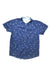 A Navy Short Sleeve Shirts from Maison Q in size 6T for boy. (Front View)