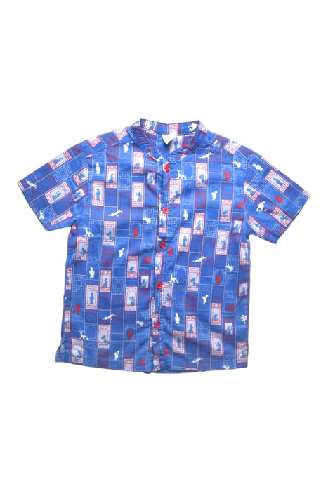 A Blue Short Sleeve Shirts from Disney X Elly in size 6T for boy. (Front View)