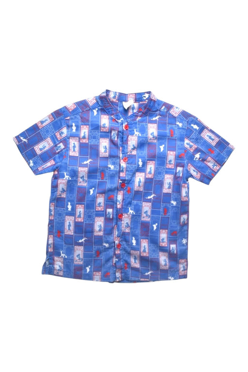A Blue Short Sleeve Shirts from Disney X Elly in size 6T for boy. (Front View)