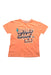 A Orange Short Sleeve T Shirts from PONEY in size 7Y for boy. (Front View)