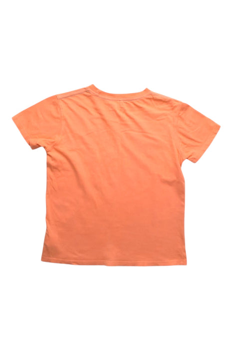 A Orange Short Sleeve T Shirts from PONEY in size 7Y for boy. (Back View)