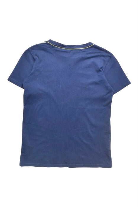 A Navy Short Sleeve T Shirts from Guess in size 10Y for boy. (Back View)