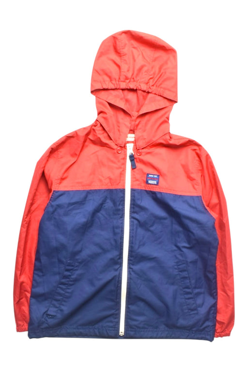 A Red Lightweight Jackets from Miki House in size 8Y for boy. (Front View)