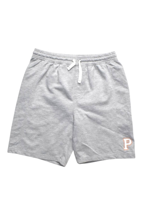 A Grey Shorts from PONEY in size 7Y for boy. (Front View)