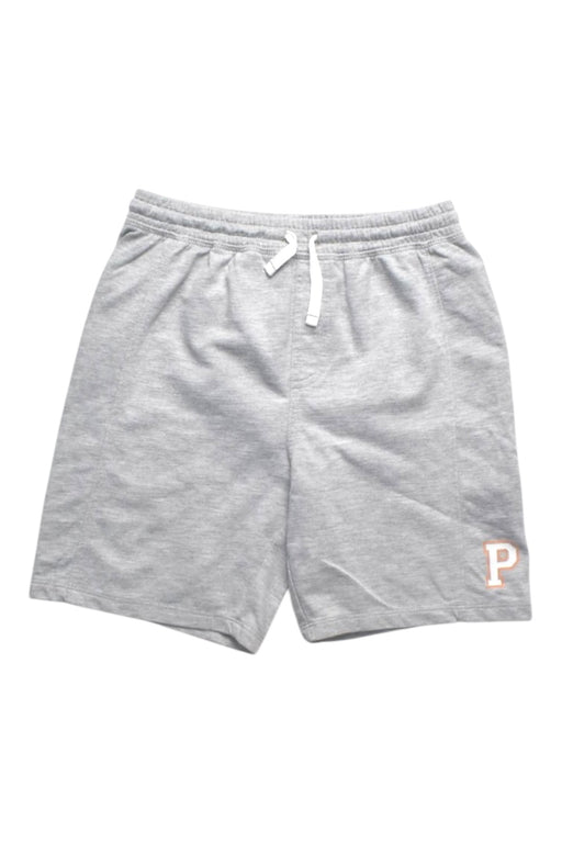 A Grey Shorts from PONEY in size 7Y for boy. (Front View)